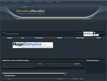 Tablet Screenshot of carolinahondas.com